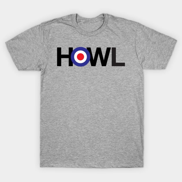 Howl Force Brit T-Shirt by HolisticHowling